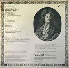 Load image into Gallery viewer, Purcell* - The Academy Of Ancient Music - Theatre Music Vol. III (Don Quixote) (LP)