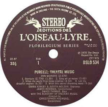 Load image into Gallery viewer, Purcell* - The Academy Of Ancient Music - Theatre Music Vol. III (Don Quixote) (LP)