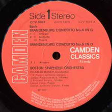 Load image into Gallery viewer, J. S. Bach*, Boston Symphony*, Charles Munch – Brandenburg Concertos Nos. 4, 5 & 6
