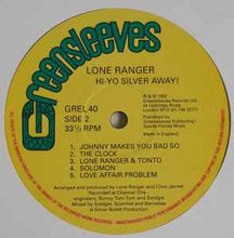 Load image into Gallery viewer, Lone Ranger - Hi-Yo, Silver, Away! (LP, Album, RE)