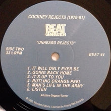 Load image into Gallery viewer, Cockney Rejects - Unheard Rejects (LP ALBUM)
