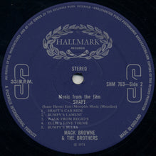 Load image into Gallery viewer, Mack Browne & The Brothers	Isaac Hayes' Music From The Movie Shaft	Hallmark Records	SHM 763