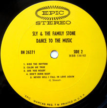Load image into Gallery viewer, Sly & The Family Stone – Dance To The Music