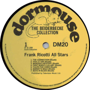 The Frank Ricotti All Stars Featuring Kenny Baker – The Beiderbecke Collection