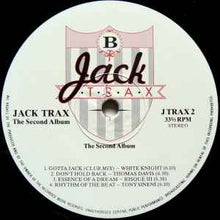 Load image into Gallery viewer, Various – Jack Trax - The Second Album