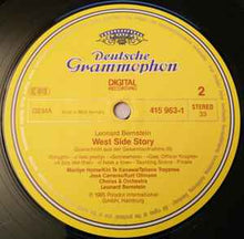 Load image into Gallery viewer, Leonard Bernstein, Kiri Te Kanawa, José Carreras, Tatiana Troyanos, Kurt Ollmann, Marilyn Horne – West Side Story (Highlights)