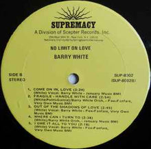 Load image into Gallery viewer, Barry White - No Limit On Love (LP, Album)