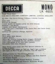 Load image into Gallery viewer, The Rolling Stones - The Rolling Stones (LP, Album, Mono, RP, B1)