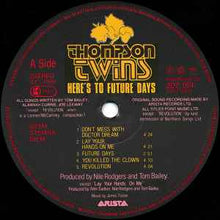 Load image into Gallery viewer, Thompson Twins - Here's To Future Days (2xLP, Album)