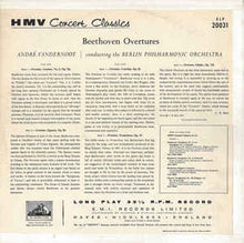 Load image into Gallery viewer, Beethoven*, Berlin Philharmonic Orchestra*, André Vandernoot – Overtures