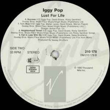 Load image into Gallery viewer, Iggy Pop - Lust For Life (LP, Album, RE)