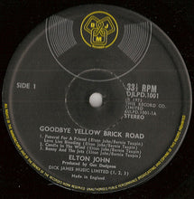 Load image into Gallery viewer, Elton John – Goodbye Yellow Brick Road