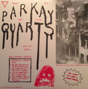PARQUET COURTS - TALLY ALL THE THINGS THAT YOU BROKE ( 12" RECORD )