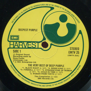 Deep Purple ‎– Deepest Purple (The Very Best Of Deep Purple)