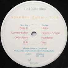 Load image into Gallery viewer, Spandau Ballet – True