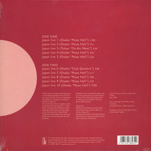 Load image into Gallery viewer, Cluster - Japan Live (LP ALBUM)