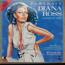Load image into Gallery viewer, Diana Ross - Portrait - All Her Greatest Hits Volume 1 & 2 (2xLP, Album, Comp, RE)