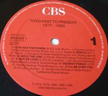 Load image into Gallery viewer, Toto – Past To Present 1977 - 1990
