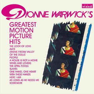 Dionne Warwick ‎– Dionne Warwick's Greatest Motion Picture Hits