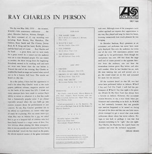 Ray Charles ‎– Ray Charles In Person