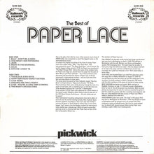 Load image into Gallery viewer, Paper Lace – The Best Of Paper Lace