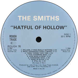 The Smiths ‎– Hatful Of Hollow