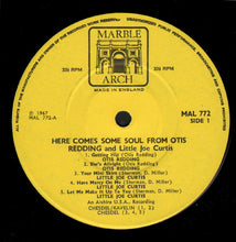 Load image into Gallery viewer, Otis Redding And Little Joe Curtis – Here Comes Some Soul From Otis Redding And Little Joe Curtis