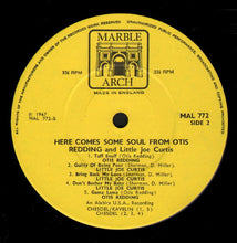 Load image into Gallery viewer, Otis Redding And Little Joe Curtis – Here Comes Some Soul From Otis Redding And Little Joe Curtis
