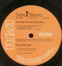 Load image into Gallery viewer, The Guess Who – The Best Of The Guess Who