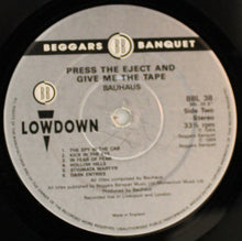 Load image into Gallery viewer, BAUHAUS - PRESS EJECT AND GIVE ME THE TAPE ( 12" RECORD )