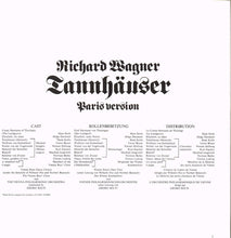 Load image into Gallery viewer, Wagner* - Vienna Philharmonic Orchestra*, Georg Solti – Tannhäuser (Paris Version)