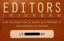 Load image into Gallery viewer, EDITORS - IN DREAM ( 12" RECORD )