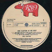 Load image into Gallery viewer, Eric Clapton - At His Best (2xLP, Comp)																									Eric Clapton - At His Best (2xLP, Comp)