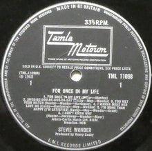 Load image into Gallery viewer, Stevie Wonder – For Once In My Life