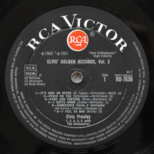 Load image into Gallery viewer, Elvis Presley – Elvis' Golden Records, Vol. 3