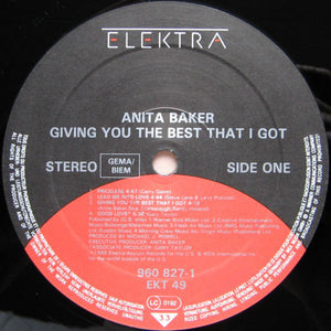 Anita Baker ‎– Giving You The Best That I Got