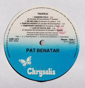 Pat Benatar ‎– Tropico