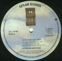 Load image into Gallery viewer, Jackson Browne – Late For The Sky