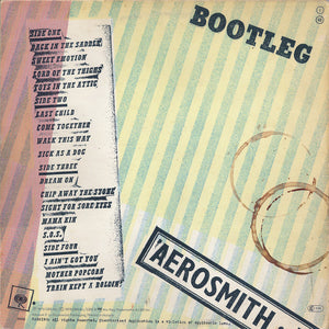 Aerosmith ‎– Live! Bootleg