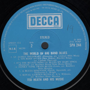Ted Heath And His Music ‎– The World Of Big Band Blues