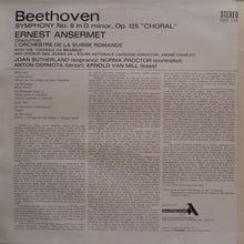 Load image into Gallery viewer, Beethoven*, L'Orchestre De La Suisse Romande, Ansermet* – Symphony No.9 "The Choral