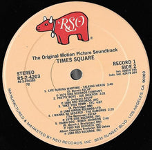 Load image into Gallery viewer, Various – The Original Motion Picture Soundtrack "Times Square"
