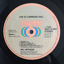 Load image into Gallery viewer, Bill Withers – Bill Withers Live At Carnegie Hall
