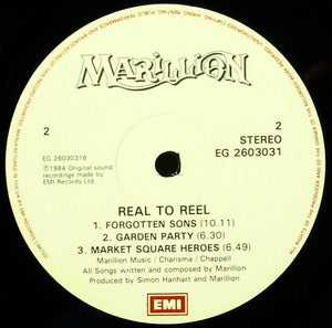 Marillion ‎– Real To Reel