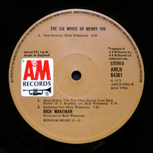 Load image into Gallery viewer, Rick Wakeman – The Six Wives Of Henry VIII