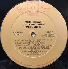 Load image into Gallery viewer, Various – The Great Country Folk Volume 2