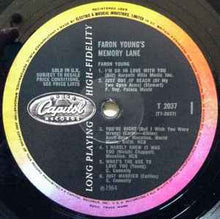 Load image into Gallery viewer, Faron Young – Faron Young's Memory Lane