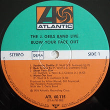 Load image into Gallery viewer, The J. Geils Band – Live - Blow Your Face Out