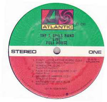 Load image into Gallery viewer, The J. Geils Band - "Live" Full House (LP, RP, MO)