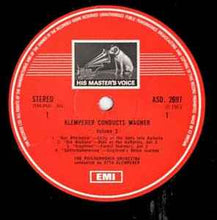 Load image into Gallery viewer, Wagner*, Philharmonia Orchestra, Otto Klemperer - Klemperer Conducts Wagner - Volume 3 (LP, RP)
